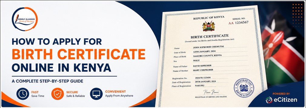 how to apply for birth certificate online